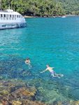 Today’s invitation is simple: dive in and reset your mind. 🤿

Lagoa Azul is the perfect place for that. Imagine a natural pool with water so crystal clear that you can easily spot marine life all around you. Just put on your snorkel mask, float face down, and let time slow down.

If nature is your happy place, you know exactly what we mean. Pure energy. 🐠🏝️✨

📍 Lagoa Azul, Ilha Grande (Angra dos Reis), Brazil.

Hoje o convite é mergulhar para resetar a mente! 🤿 

A Lagoa Azul é o lugar perfeito pra isso. Pensa numa piscina natural com a água tão clara que nem precisa fazer esforço pra enxergar a vida marinha passando. É só colocar a máscara de snorkel, deitar de barriga pra baixo e deixar o tempo correr sem pressa. Quem tem a natureza como propósito sabe exatamente do que a gente tá falando. É pura energia. 🐠🏝️✨ 

📍 Lagoa Azul, Ilha Grande (Angra dos Reis).

#riomontanha #ilhagranderj #lagoaazulilhagrande #snorkling #naturezaperfeita
