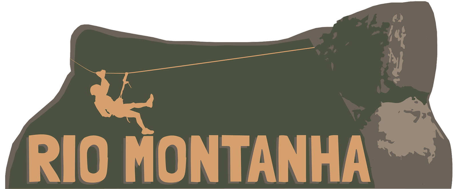 Logo da Rio Montanha©, agência de ecoturismo no Rio de Janeiro